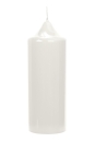 Fink CANDLE Titankerze,weiß,gelackt  Höhe 12cm, Ø 4cm 123202