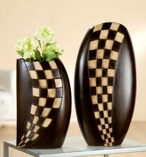 Gilde Keramik Vase Quadretto rechts