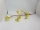 Gilde Dekozweig braun mit gelben und transparenten Blättern L: ca. 55 cm