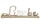 Gilde Schriftzug "Liebe" auf Holzbase Mangoholz, Herz aus Aluminium Länge 46,0 cm Breite 5,0 cm Höhe 14,0 cm 48780