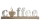 Gilde Schriftzug "Coffee" auf Holzbase Schriftzug aus Aluminium, Sockel + Tasse aus Mangoholz Länge 43,0 cm Breite 5,0 cm Höhe 14,0 cm 48812