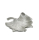Gilde Schale  Ginkgo  silber, nicht lebensmittelgeeignet L= 18,0 cm B= 20,0 cm H= 4,0 cm 60310