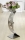 Gilde Schalenst&auml;nder  Ginkgo-Woge  antik silber, bestehend aus St&auml;nder &amp; Schale H= 110,0 cm  &Oslash; 50,0 cm 68717