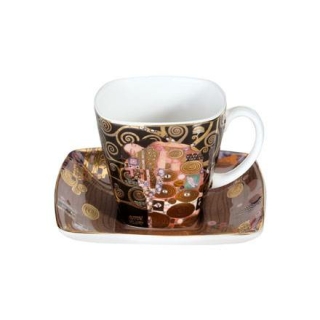 Goebel Die Erf&uuml;llung - Espressotasse Artis Orbis Gustav Klimt 66884743