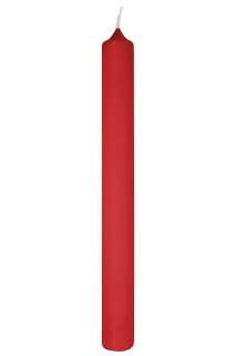 Fink CANDLE Titankerze,rot,getaucht  Höhe 40cm, Ø 4cm 123564
