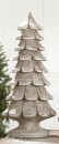 GILDE Weihnachtsbaum antik grau 40cm