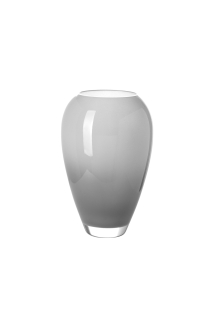 Fink MALANA Vase,grau,fading out H20cm, Ø 13cm 115098