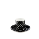 Goebel Dots - Espressotasse Chateau Black and White 27050121 Neuheit 2018