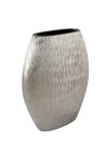 Kaheku Vase Abius oval silber 19x4,5x22,5h
 1211000097