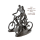 Casablanca Design Skulptur "Rad Tour" brüniert Höhe 13cm aus Eisen 174781
