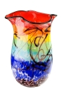 Casablanca Vase "Rainbow" Glas,bunte Farben...