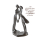 Casablanca Design Skulptur "Heartbeat" brüniert Höhe 15cm aus Eisen 174779