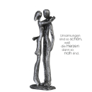 Casablanca Design Skulptur "Couple" ant.silber...