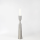 Lambert Zaza Stehleuchter Aluminium gebürstet, vernickelt, passende Kerzen D 5 cm und 8 cm, H 105 cm, D 19 cm 40140