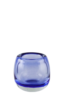 Kaheku Vase Mattia kobaltblau Durchmesser 9,5 cm, Höhe 8 cm 1182002553