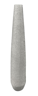 Kaheku Vase Mileno Keramik silber, Durchmesser 22 cm, Höhe 100 cm 
 748006297