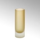 Lambert Canova Vase H20 D 7 cm senfgelb/gefrostet 17373