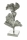 Skulptur "Ginkgo" silber L= 12,5 cm B= 24,0 cm H= 40,0 cm