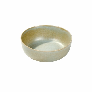 Lambert Bacoli Schüssel, klein Stoneware mit Reaktivglasur, bambus H 6,5 cm, Ø 17 cm 21571
