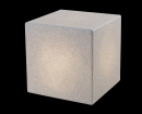 8Seasons Shining Cube 33 cm Stone (Solar) 42402S