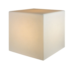 8Seasons Shining Cube 43 cm Sand 42407