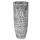 Casablanca Vase Pflanzgefäß "Soma" Magnesia . grau . gewischt . Betonoptik mit Wabenstruktur mit Abflussöffnung - Outdoor geeignet - H: 90 cm B: 0 cm T: 0cm Ø 36 cm 89267