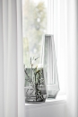 Fink LINEA Vase,Windlicht,Glas,grau  Höhe 22cm,...