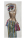 Gilde Gemälde "Afrikanische Schönheit" mit Textil-Kopftuch und -Rock, handgemalt auf Leinwand, farbig H: 149 cm B: 70 cm T: 4cm 38977