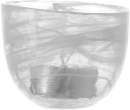 Leonardo Teelichthalter Alabaster H: 6,5cm D: 6,5cm