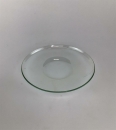 Glasuntersetzer transparent D:14cm