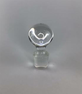 Glasverschluss transparent D:2,6cm
