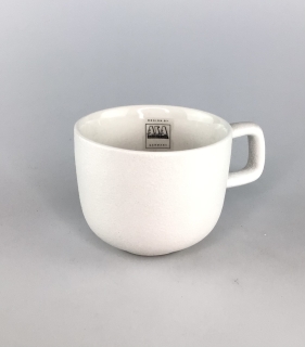 ASA Kaffeetasse Porzellan weiß H:7cm D:8,5cm
