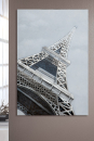 Gilde 3D Bild "Eiffelturm"  grau, silberfarben...