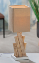 Gilde Lampe "Twigs" Holz naturfarben 42153
