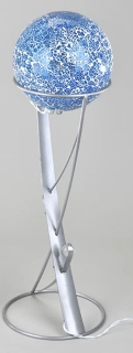Formano Ständer silber Eisen für Kugel H:56cm (OHNE KUGEL)