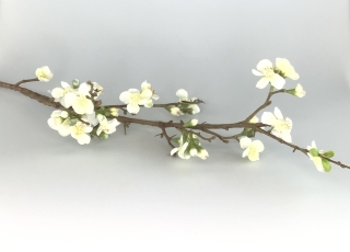 Formano Dekoblume Kirschblüte weiß L:90cm