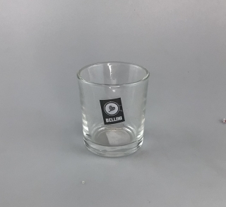 Bellini Teelichtglas (f.Minikerze Bent 6)  transparent 6,5x6cm