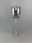 Formano Kerzenhalter Glas silber 21x6cm