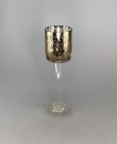 Formano Kerzenhalter Glas gold 21x6cm