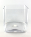 MLA Vase quadratisch Glas klar 20 x 20cm
