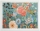 Mars & More Knietablett Fleury Dahlie Couchtablett Kissentablett bunt 43x33 cm Blumen